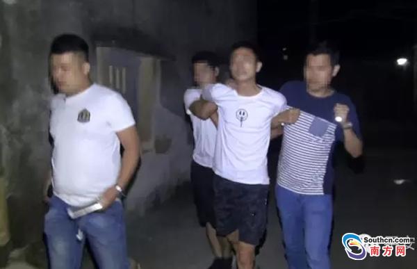 广东6名青少年深夜持刀劫持落单路人 作案20余宗
