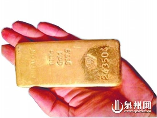 黄金价值人民币5000万元