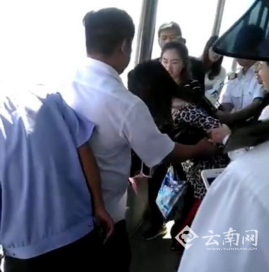游客乘游轮拍照手机掉入洱海欲跳海寻机被劝回