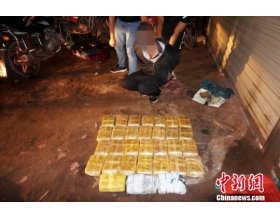 云南金平警方破获一起运贩毒品案 缴毒20公斤