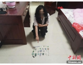 女子连续盗窃玉石及毛料60件被捕 案值近百万